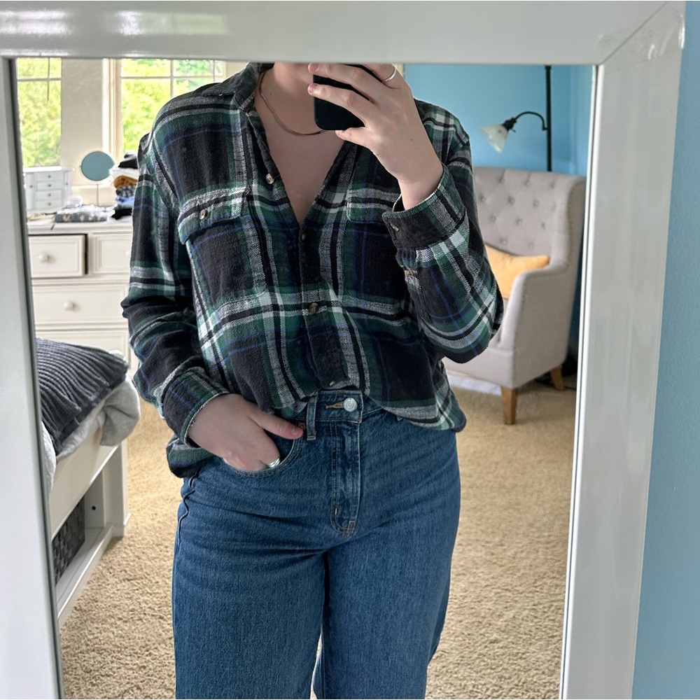 American Eagle Oversized Flannel